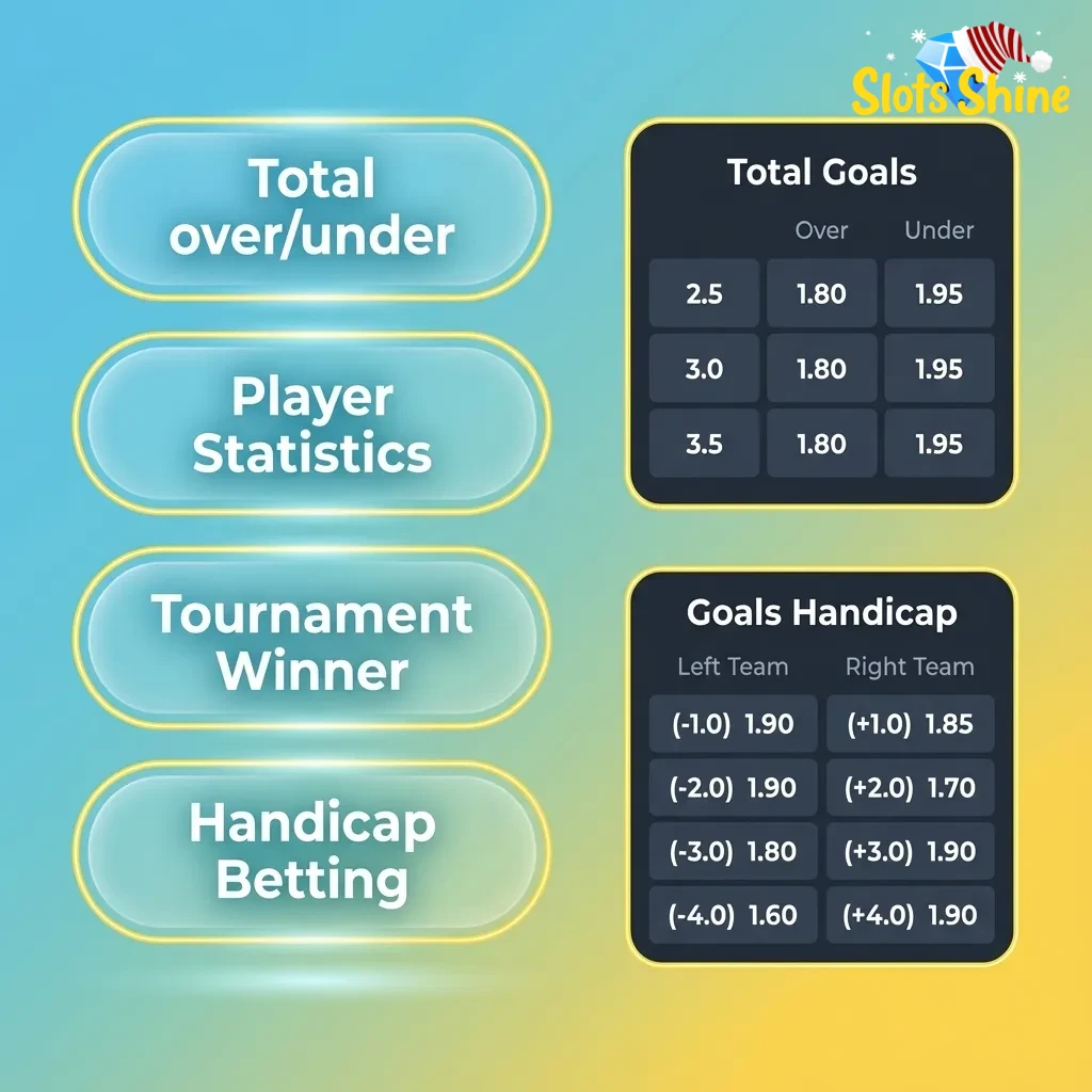 Infographic titled “Types of Bets” explaining Single, System, and Express betting options on Slots Shine UK with brief descriptions.
